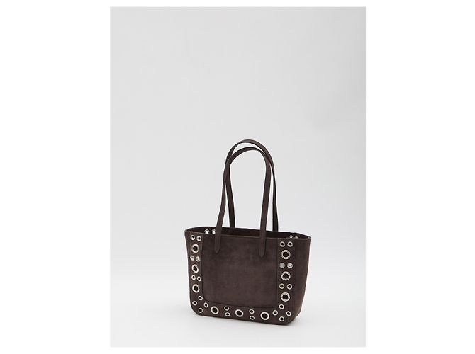 Valentino Garavani Mini bolso de compras Nellcote Castaño - vista 2