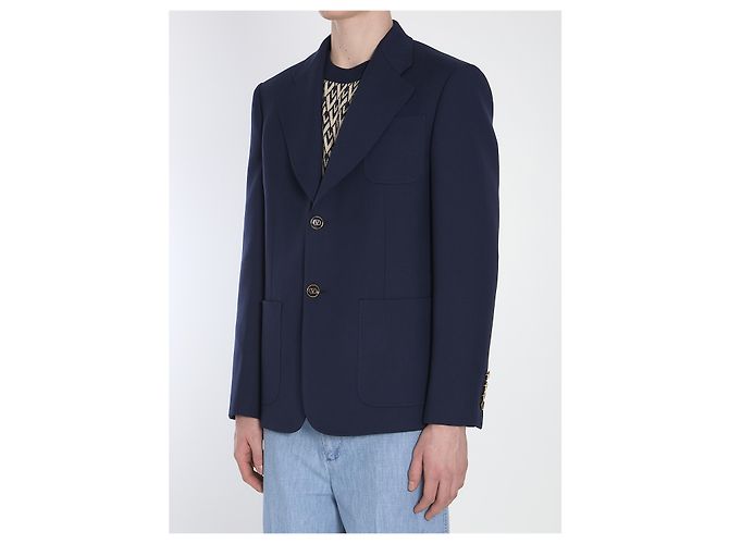 Valentino Garavani Giacca monopetto Blu - vista 2