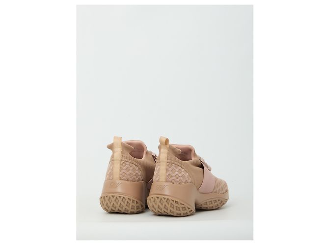Roger Vivier Sneakers Viv' Run Strass Beige - view 3