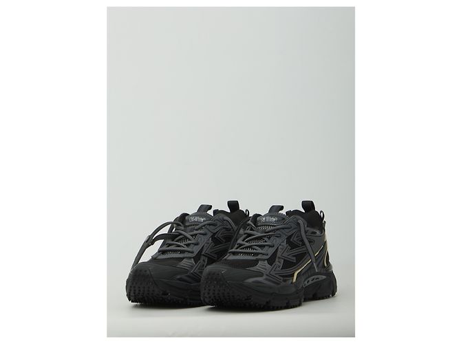 Off White Sapatilhas Be Right Back Preto - vista 2