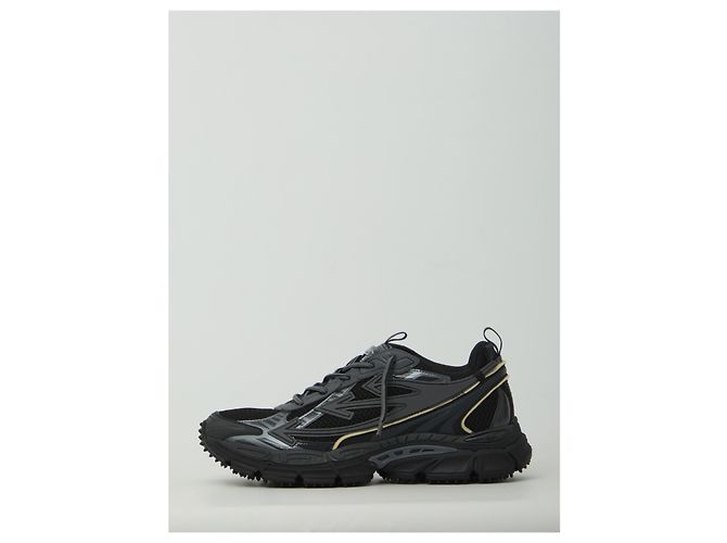 Off White Sapatilhas Be Right Back Preto - vista 4