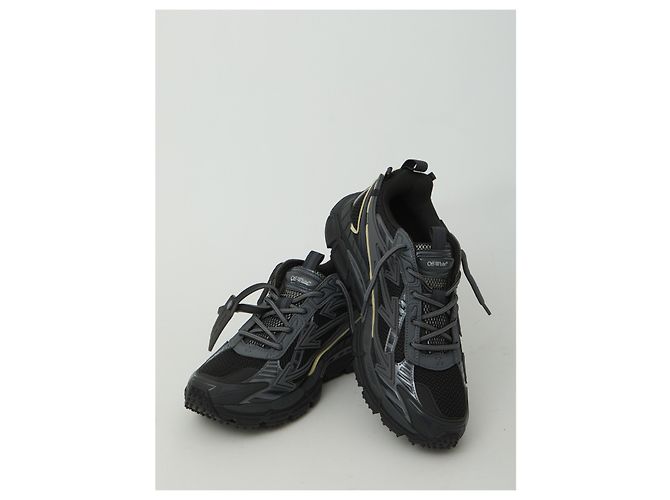 Off White Sapatilhas Be Right Back Preto - vista 5