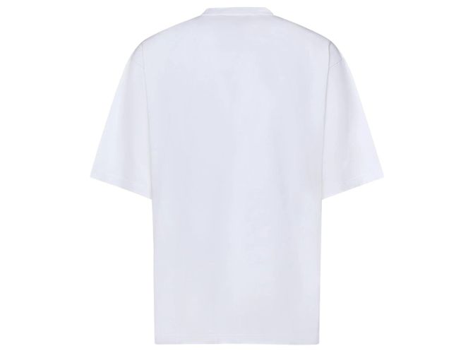 Dolce & Gabbana T-shirt en coton oversized Blanc - vue 2
