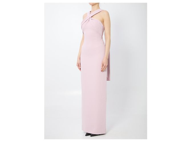 Vestido maxi Rona Solace London rosa - vista 2