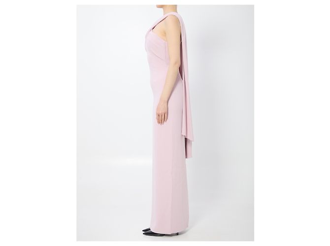 Vestido maxi Rona Solace London rosa - vista 3