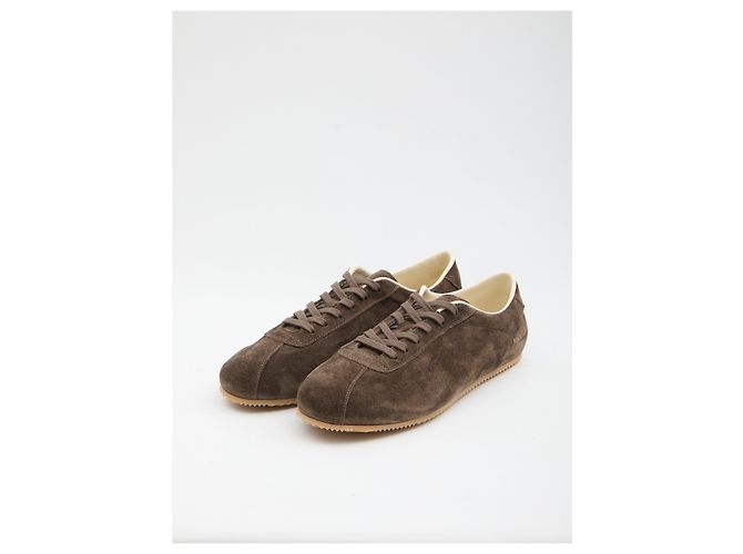 Sneakers Common Projects Marroni Pelle Camoscio Marrone - vista 2