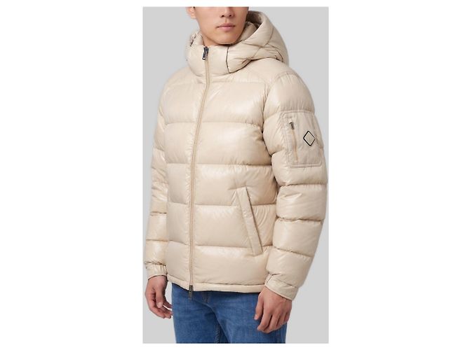 Herno Polar Tech Daunenjacke mit Kapuze Weiß - Ansicht 2