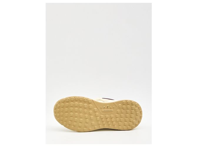 Baskets Hogan H669 en cuir blanc - vue 4