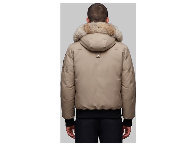 Moose Knuckles Casaco bomber acolchoado em nylon ballistic Marrom - vista 3