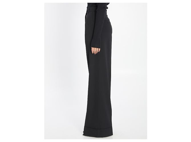 Dolce & Gabbana Wollhose Schwarz - Ansicht 3