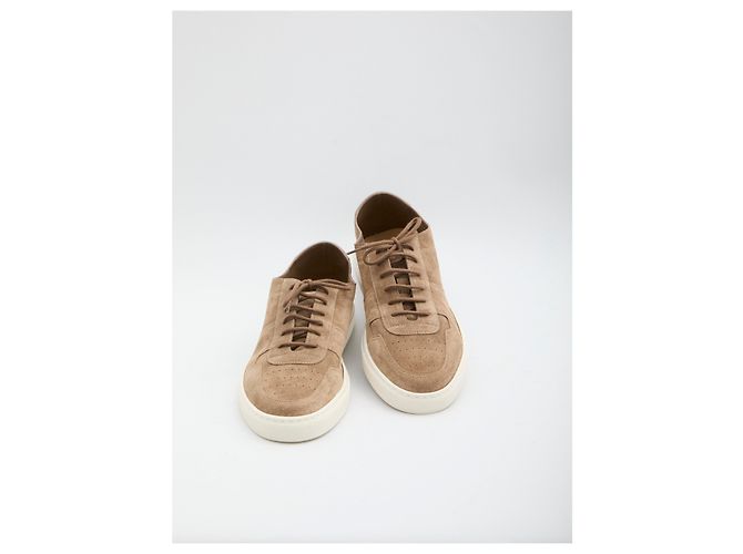 Common Projects Baskets Bball Slim Deconstructed Marron - vue 5