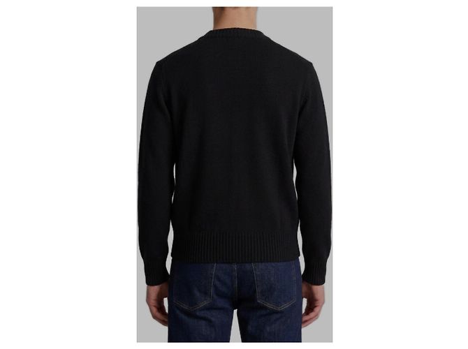 Ami Paris Ami de Coeur Cardigan Schwarz - Ansicht 3