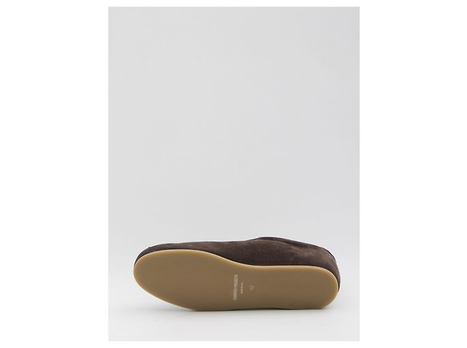 Common Projects Driving sneakers in suede Brown - view 4