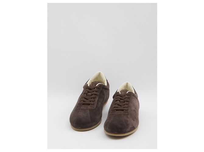 Common Projects Driving sneakers in suede Brown - view 5