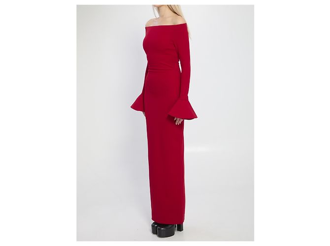 Vestido maxi Anica rojo Solace London Roja - vista 2