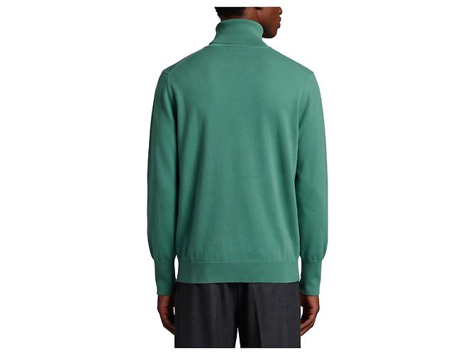 Ballantyne Zephir green cashmere turtleneck - view 3