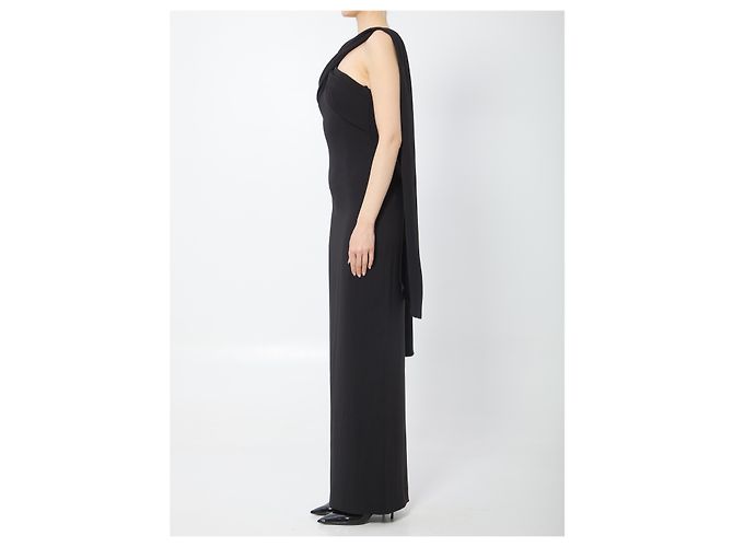 Vestido maxi Rona Solace London negro - vista 3