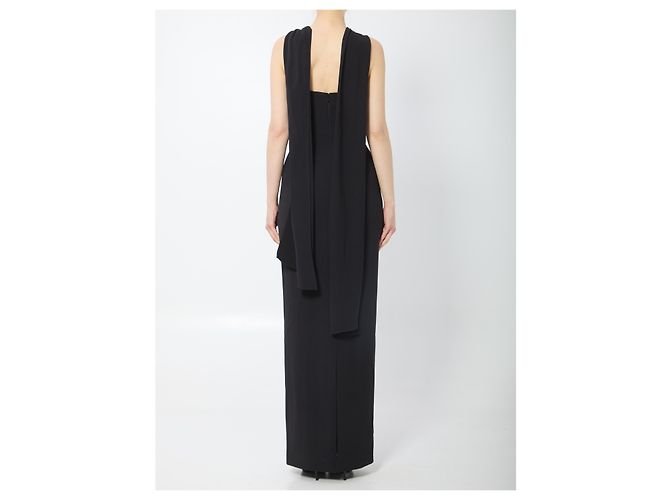 Vestido maxi Rona Solace London negro - vista 4