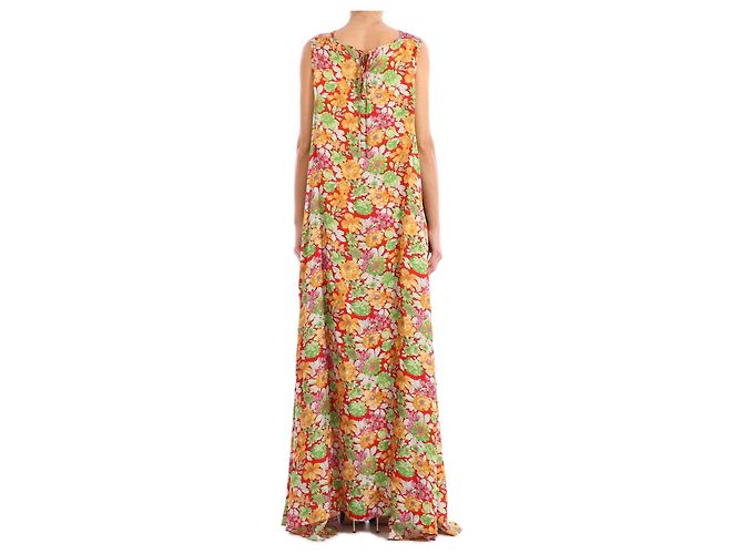 Plan C Maxikleid mit Blumenprint - Ansicht 4