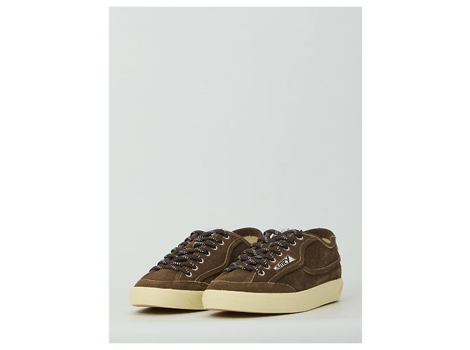 Autry Windscape niedrige Sneaker aus Mustang-Wildleder Braun - Ansicht 2