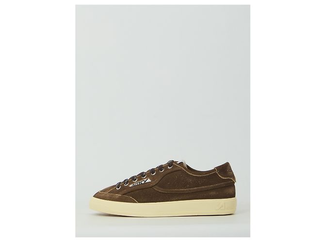 Autry Windscape niedrige Sneaker aus Mustang-Wildleder Braun - Ansicht 4