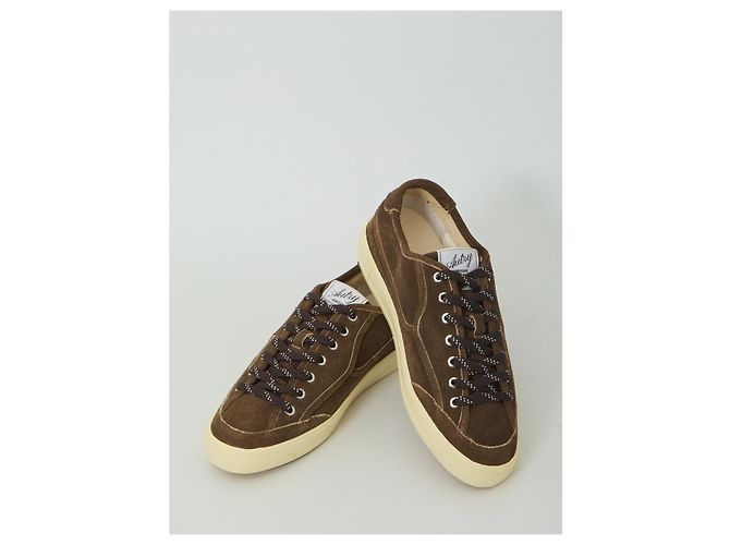 Autry Windscape niedrige Sneaker aus Mustang-Wildleder Braun - Ansicht 5