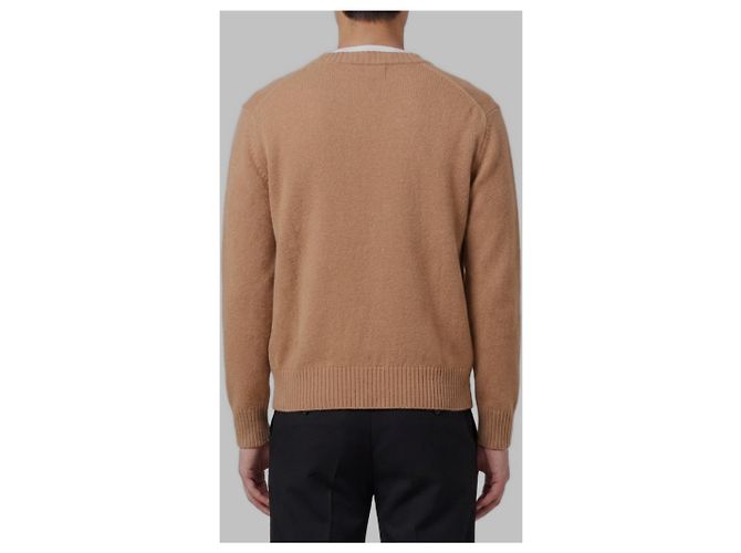 Ami Paris Ami de Coeur Cardigan Beige - Ansicht 3