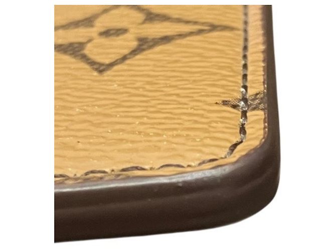 Louis Vuitton Monogram Reverse Card Case Marrom - vista 7