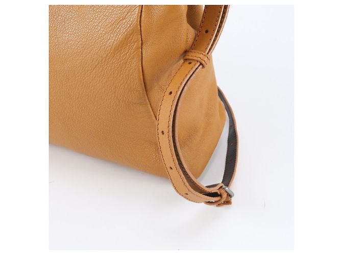 Fendi Peekaboo 8BN226 Leder 2-Way Tasche Braun Kamel - Ansicht 3