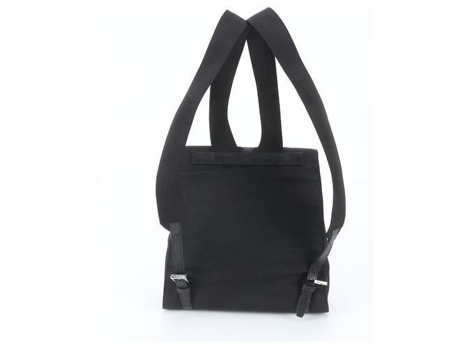 Gucci Jackie Leder-Rucksack Schwarz - Ansicht 3