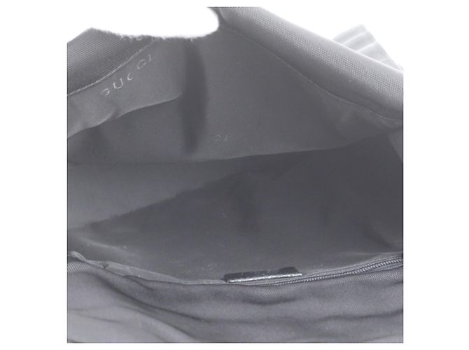 Gucci Jackie Leder-Rucksack Schwarz - Ansicht 4