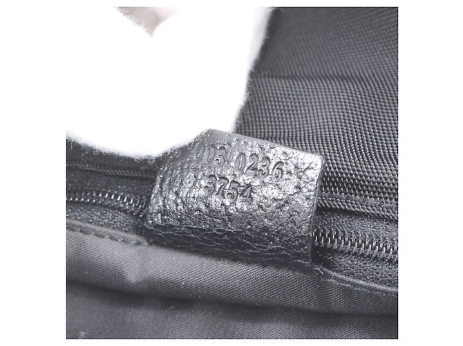 Gucci Jackie Leder-Rucksack Schwarz - Ansicht 6