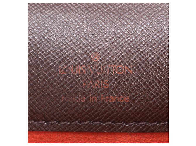 Bolsa de Ombro Louis Vuitton Damier Pimlico em Couro Damier ebene - vista 8