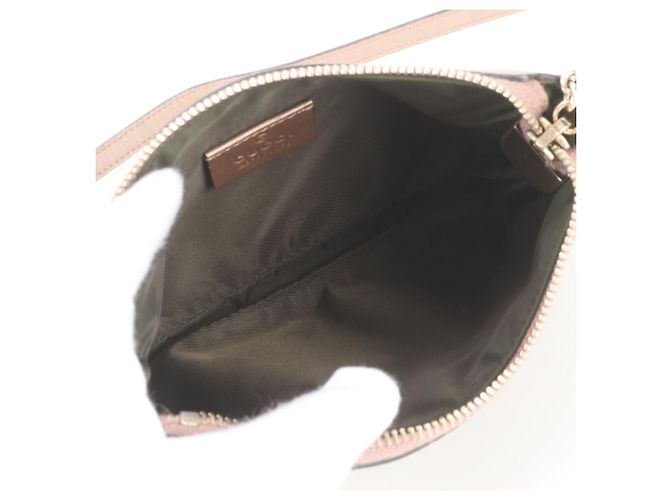 Sac bandoulière Gucci GG Canvas Lovely Heart Beige - vue 7