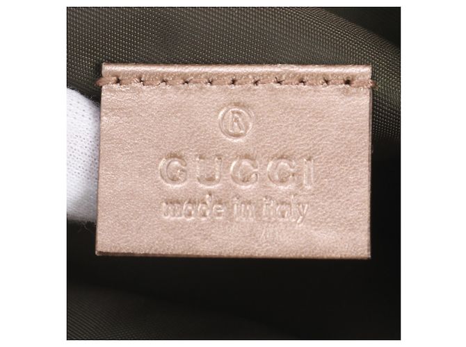 Sac bandoulière Gucci GG Canvas Lovely Heart Beige - vue 8
