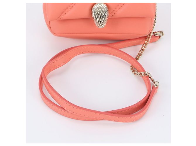 Bulgari Borsa a tracolla Bvlgari Serpenti Cabochon in pelle Rosa - vista 2