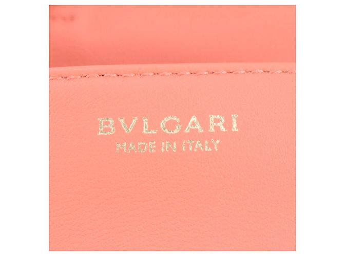 Bulgari Borsa a tracolla Bvlgari Serpenti Cabochon in pelle Rosa - vista 8
