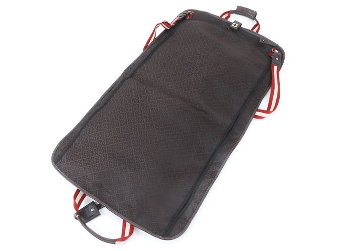 Borsa a tracolla in pelle Bally Trainspotting Marrone scuro - vista 7