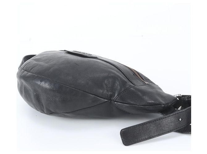 Borsa a tracolla in pelle Jimmy Choo Nero - vista 6