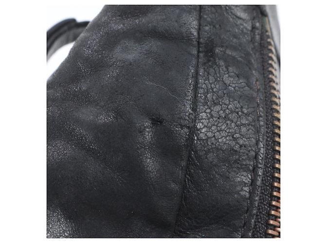 Borsa a tracolla in pelle Jimmy Choo Nero - vista 8