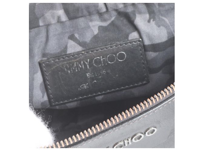 Borsa a tracolla in pelle Jimmy Choo Nero - vista 9