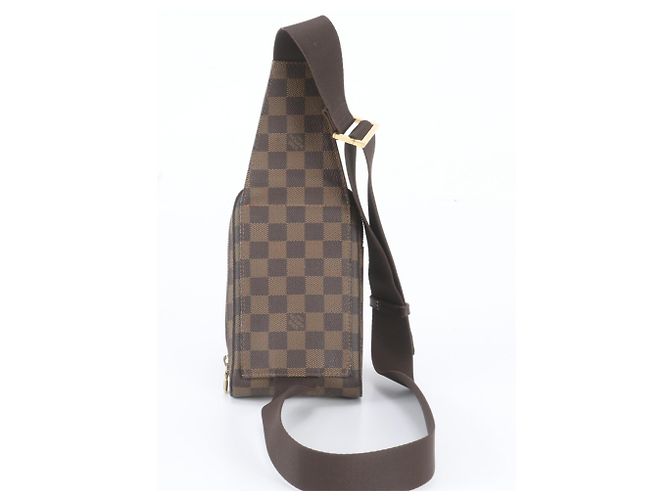 Bolsa de corpo Louis Vuitton Damier Geronimos em couro Damier ebene - vista 3
