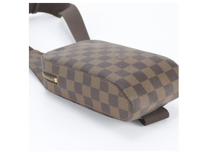 Bolsa de corpo Louis Vuitton Damier Geronimos em couro Damier ebene - vista 5