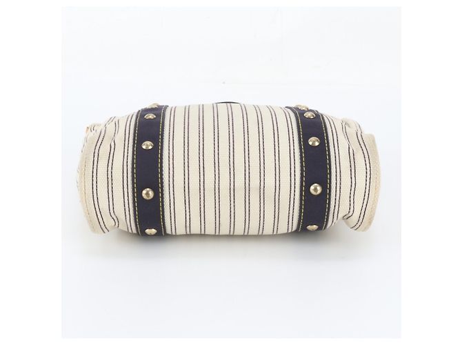 Sac Cabas Louis Vuitton Antigua MM Bleu Marine - vue 6
