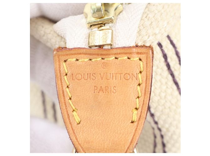 Sac Cabas Louis Vuitton Antigua MM Bleu Marine - vue 8