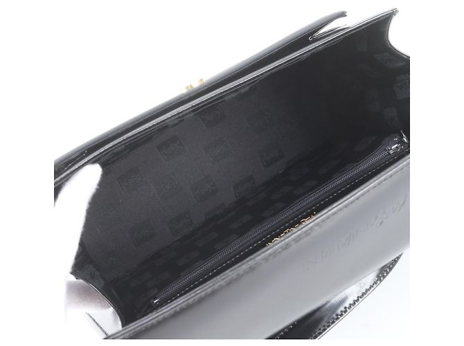 Borsa a tracolla in pelle YSL Yves Saint Laurent Nero - vista 7