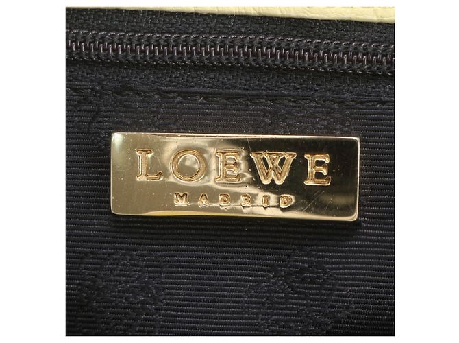 Loewe Leather Shoulder Bag Yellow - view 10