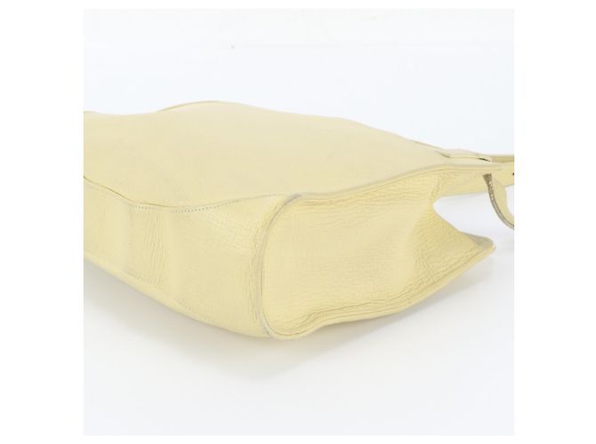Loewe Leather Shoulder Bag Yellow - view 4