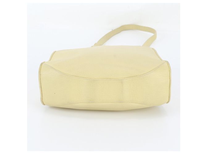 Loewe Leather Shoulder Bag Yellow - view 6