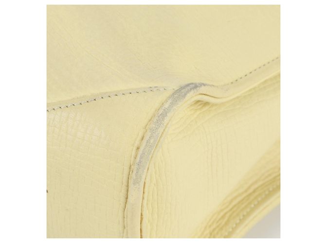 Loewe Leather Shoulder Bag Yellow - view 8